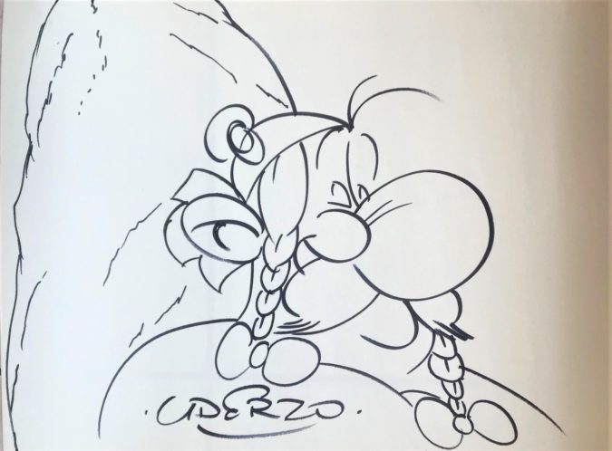 Top 20 Most Famous Cartoonists in The World 59 Albert Uderzo cartoon 1 Top 20 Most Famous Cartoonists in The World - 59