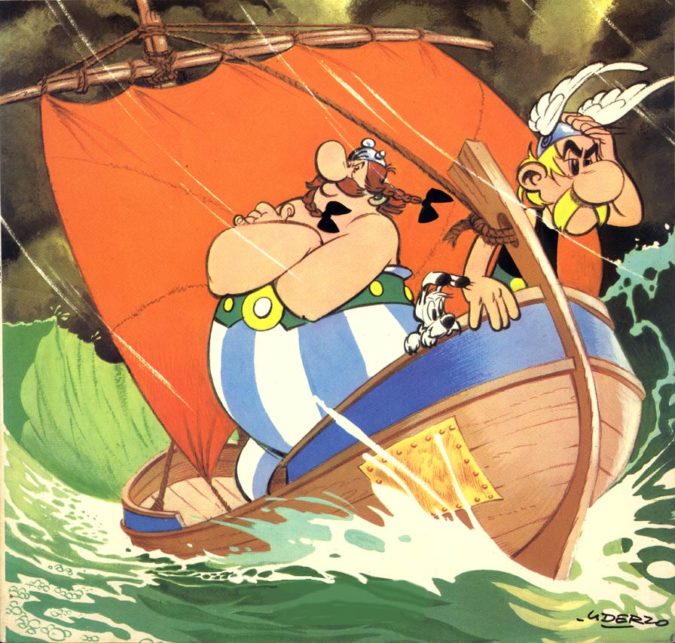 Top 20 Most Famous Cartoonists in The World 57 Albert Uderzo cartoon 2 Top 20 Most Famous Cartoonists in The World - 57