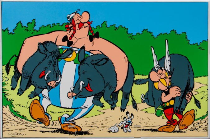 Top 20 Most Famous Cartoonists in The World 58 Albert Uderzo cartoon 3 Top 20 Most Famous Cartoonists in The World - 58