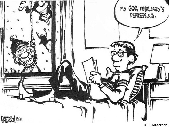 Bill Watterson cartoon 2 Top 20 Most Famous Cartoonists in The World - 7