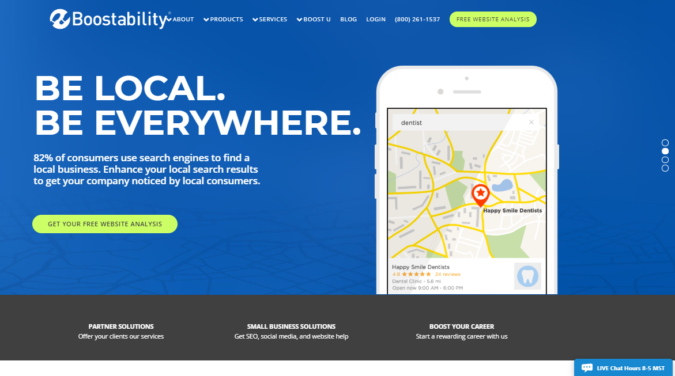 Top 75 SEO Companies & Services in the World 14 Boostability screenshot Top 75 SEO Companies & Services in the World - 14