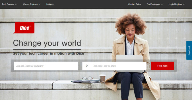 Dice Online Job Website