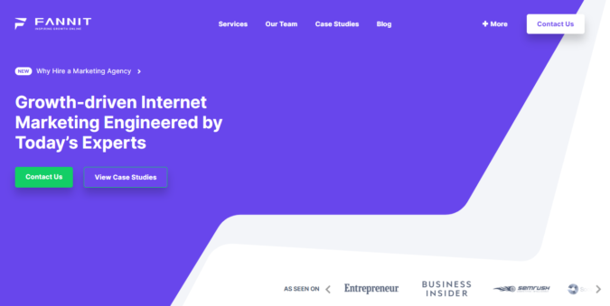 Top 75 SEO Companies & Services in the World 70 Fannit screenshot Top 75 SEO Companies & Services in the World - 70