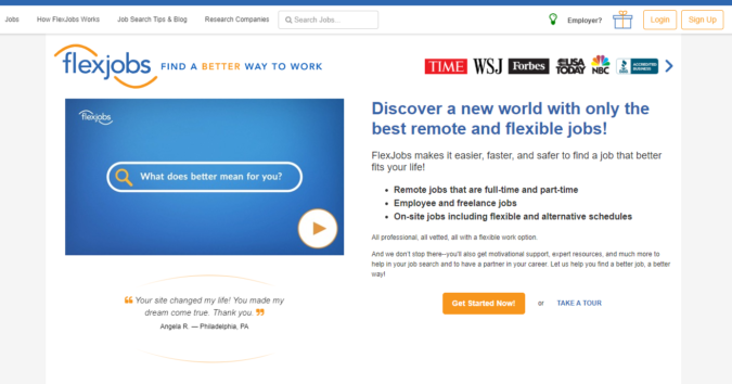 Flex-Jobs-screenshot-675x354 Best 50 Online Job Search Websites