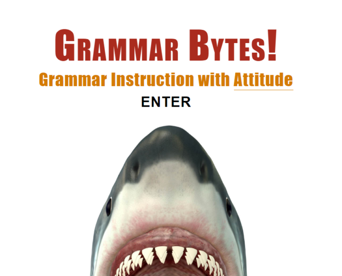 Top 50 Free Learning Websites for Kids 27 Grammar Bytes screenshot Top 50 Free Learning Websites for Kids - 27