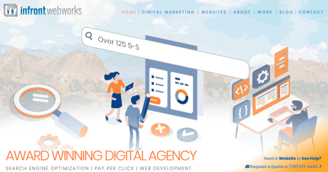 Top 75 SEO Companies & Services in the World 57 Infront Webworks screenshot Top 75 SEO Companies & Services in the World - 57