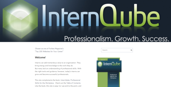 InternQube screenshot Best 50 Online Job Search Websites - 17