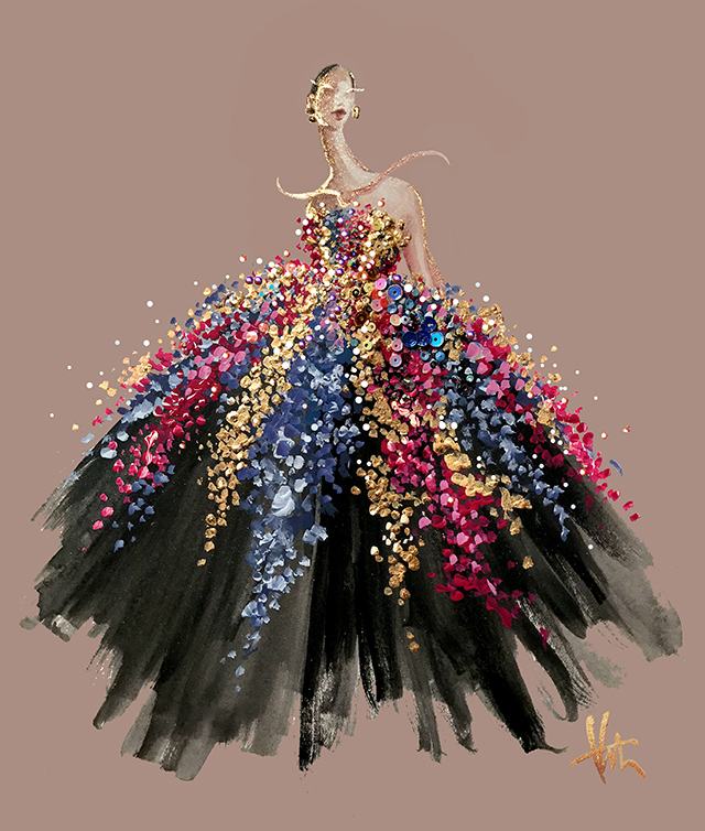 Katie Rodgers. 20 Most Creative Fashion Illustrators in The USA - 28