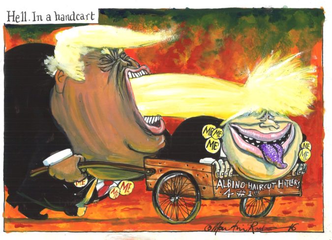 Top 20 Most Famous Cartoonists in The World 3 Martin Rowson cartoon 2 Top 20 Most Famous Cartoonists in The World - 3