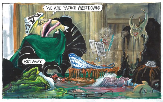Martin Rowson cartoon Top 20 Most Famous Cartoonists in The World - 2