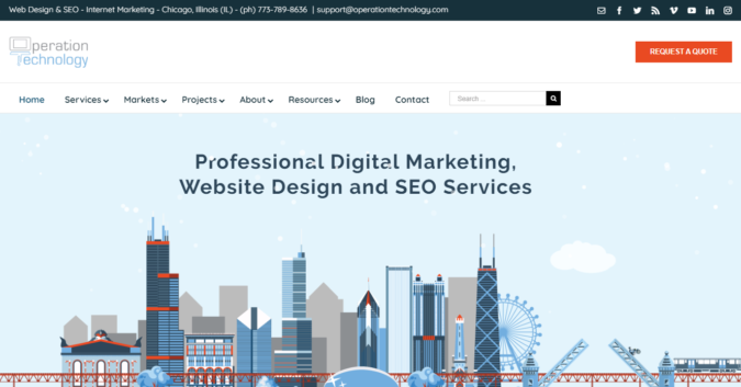 Top 75 SEO Companies & Services in the World 22 Operation Technology screenshot 1 Top 75 SEO Companies & Services in the World - 22