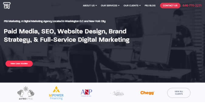 Top 75 SEO Companies & Services in the World 18 PBJ screenshot Top 75 SEO Companies & Services in the World - 18