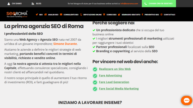 Top 75 SEO Companies & Services in the World 47 SEO Roma screenshot Top 75 SEO Companies & Services in the World - 47