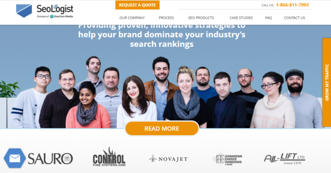 Top 75 SEO Companies & Services in the World 37 SeoLogist screenshot Top 75 SEO Companies & Services in the World - 37