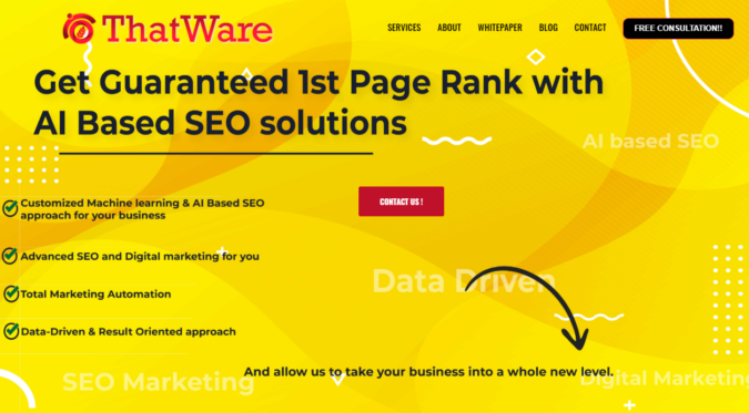 Top 75 SEO Companies & Services in the World 69 That Where SEO website screenshot Top 75 SEO Companies & Services in the World - 69