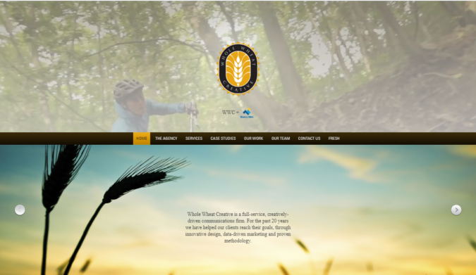 Top 75 SEO Companies & Services in the World 63 Whole wheat creative screenshot Top 75 SEO Companies & Services in the World - 63