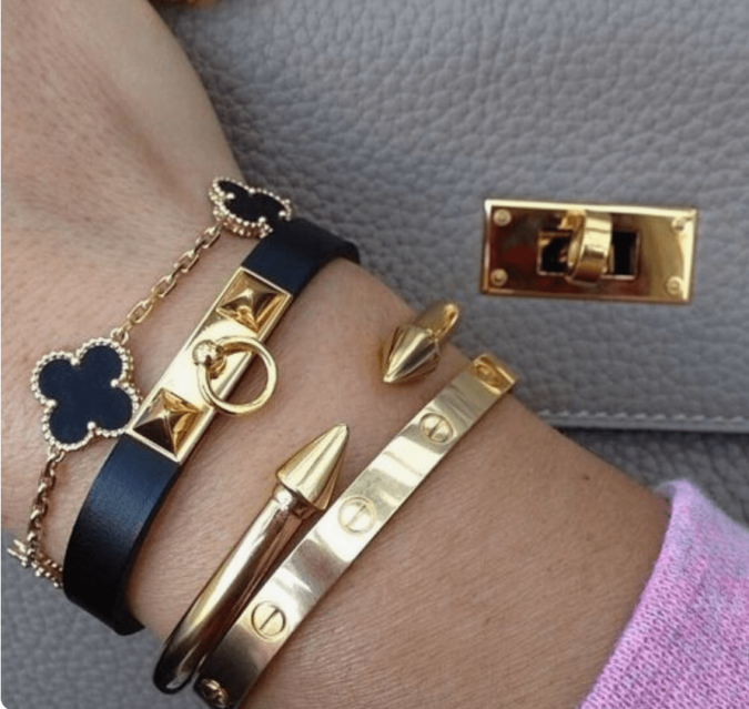 bracelets. Bracelet Stacking: 4 Best Tips on How to stack Bracelets - 2