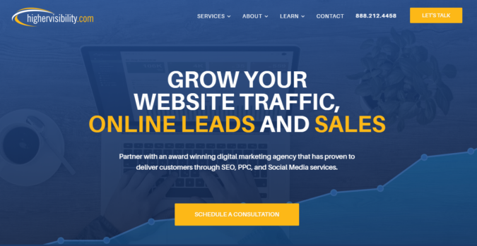 Top 75 SEO Companies & Services in the World 12 higher visability screenshot Top 75 SEO Companies & Services in the World - 12