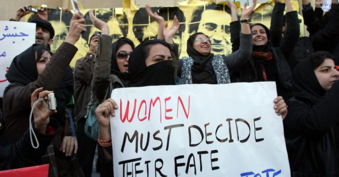 iran-protesting-against-violence-against-women-675x354 Top 10 Most Dangerous Countries for Women in the World