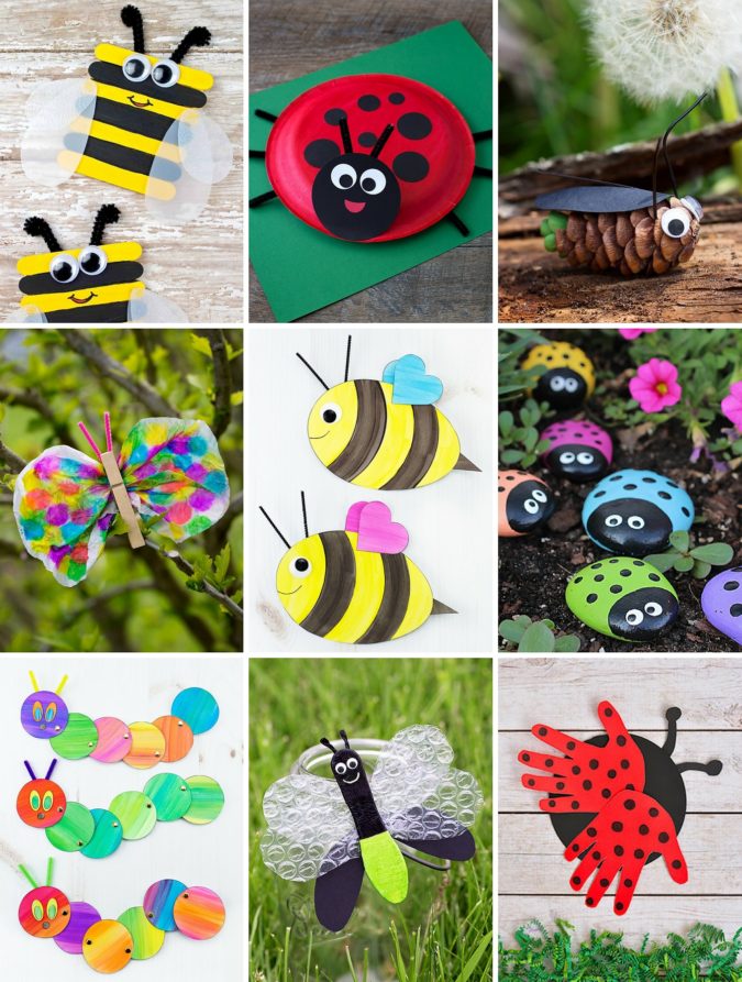 18 Easiest Craft Ideas That You Can Create with Your Kids 22 Bugs Craft 1 18 Easiest Craft Ideas That You Can Create with Your Kids - 22
