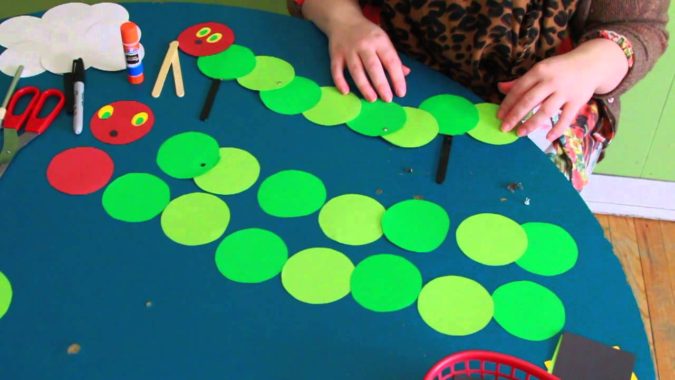 Caterpillar Paper Craft 18 Easiest Craft Ideas That You Can Create with Your Kids - 7
