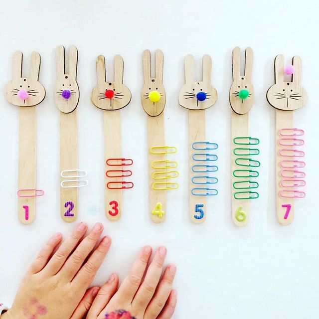 Counting Stick Craft. 18 Easiest Craft Ideas That You Can Create with Your Kids - 9