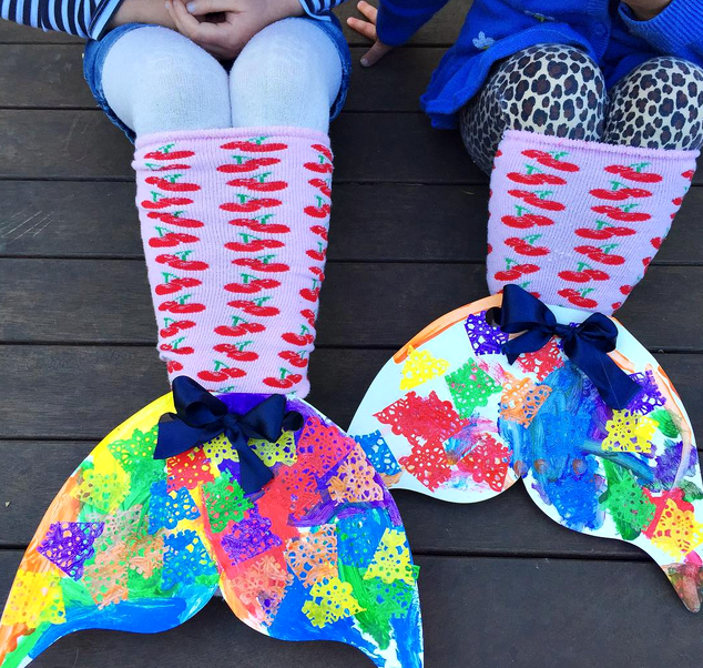 Crafty-Mermaid’s-Tail 18 Easiest Craft Ideas That You Can Create with Your Kids