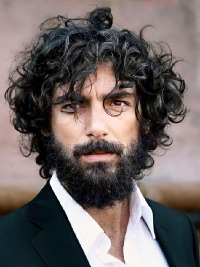 20 Most Trendy Men’s Beard Styles 27 Curly hair and beard 20 Most Trendy Men’s Beard Styles - 27