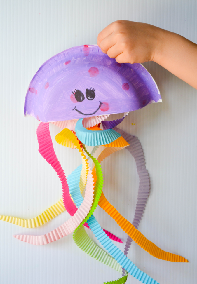 Jellyfish Craft. 18 Easiest Craft Ideas That You Can Create with Your Kids - 19