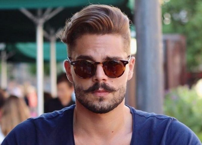 20 Most Trendy Men’s Beard Styles 40 The mustache styled beard style 20 Most Trendy Men’s Beard Styles - 40