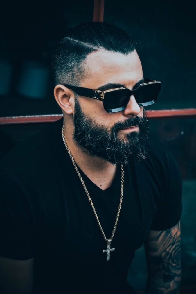 biker beard 20 Most Trendy Men’s Beard Styles - 41