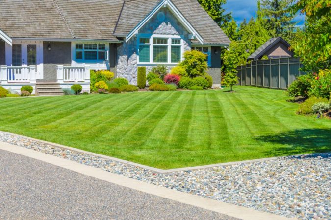 home garden striped lawn Top 20 Garden Trends: Early Predictions to Adopt - 35