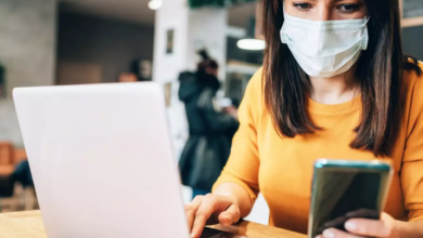 laptop working wearing mask Top 20 Work from Home Opportunities during Pandemic Times - Lifestyle 7
