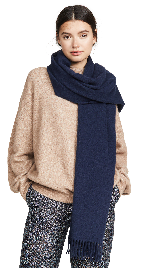 Canada-Fringed-Wool-Scarf 10 Most Luxurious Looking Scarf Trends for Women in 2021