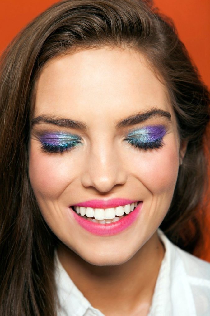 Colorblocking 15 Most Fabulous Makeup Trends to Be More Gorgeous - 15