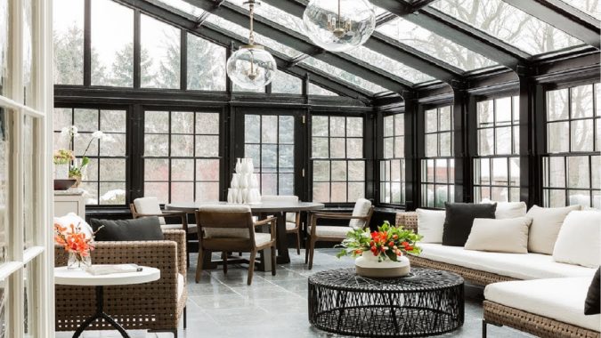 25 Stunning Interior Decorating Ideas for Sunrooms 46 Contemporary sunroom 2 25 Stunning Interior Decorating Ideas for Sunrooms - 46