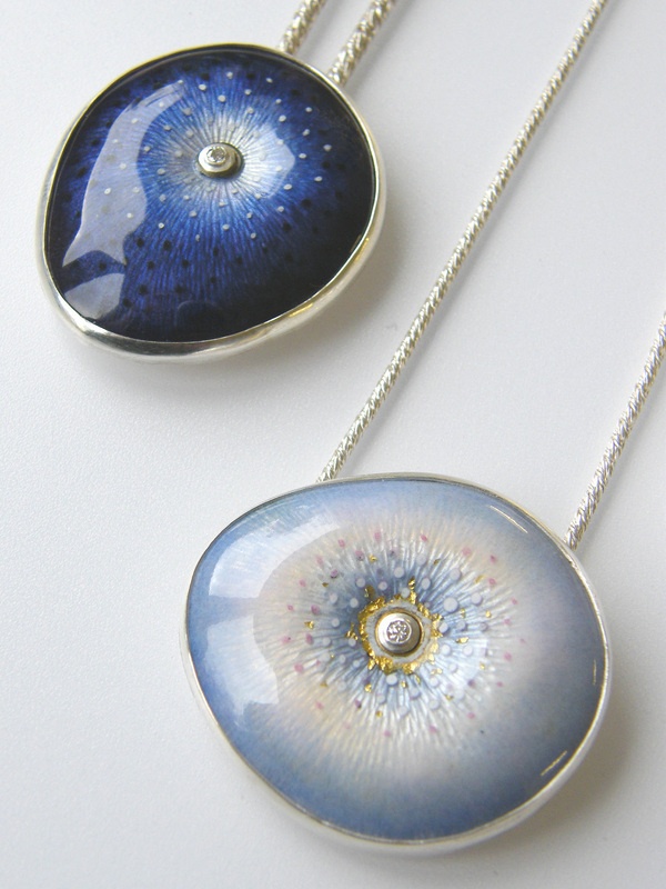 Enamel jewelry necklaces +30 Hottest Jewelry Trends to Follow - 57