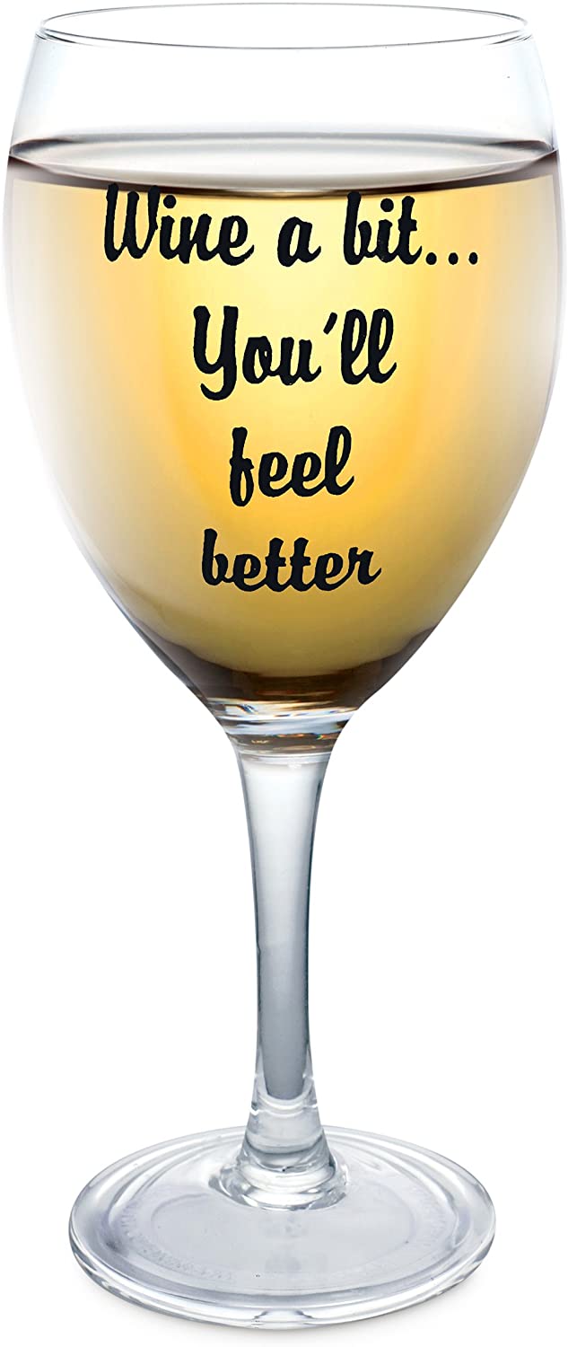 Hilarious Wine Glass 25 Best Employee Gifts Ideas They Will Actually Need - 12