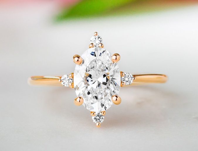 Lab grown diamond ring +30 Hottest Jewelry Trends to Follow - 53