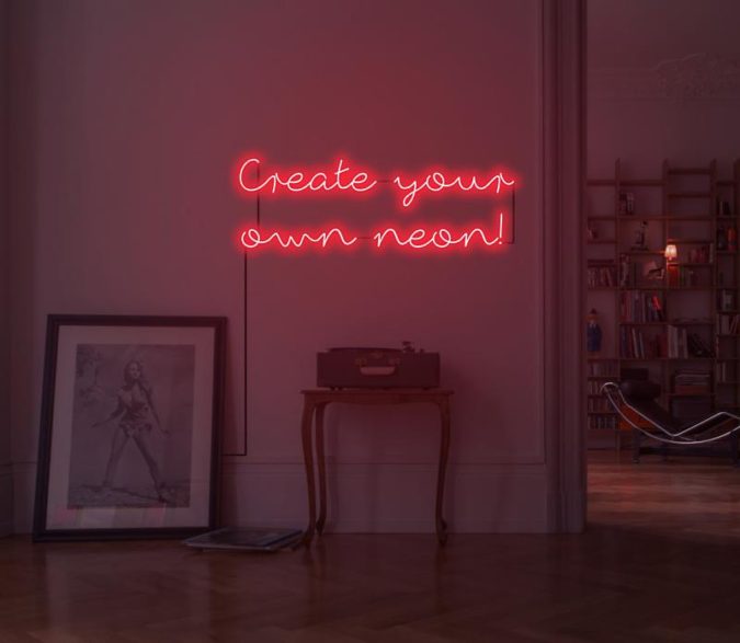 Neon Sign Home Decor 8 Trendy Hallway Decor Ideas to Revamp Your Home - 15