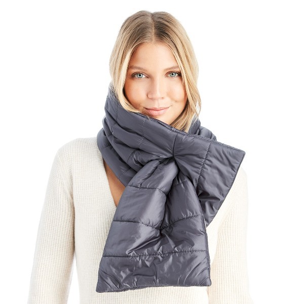 Puffer scarves 1 10 Most Luxurious Looking Scarf Trends for Women - 6