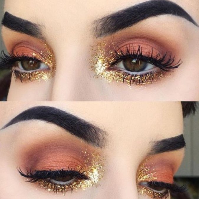 Sparkly Eyes 15 Most Fabulous Makeup Trends to Be More Gorgeous - 22