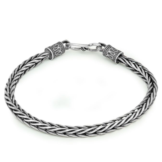 Sterling silver bracelet +30 Hottest Jewelry Trends to Follow - 47