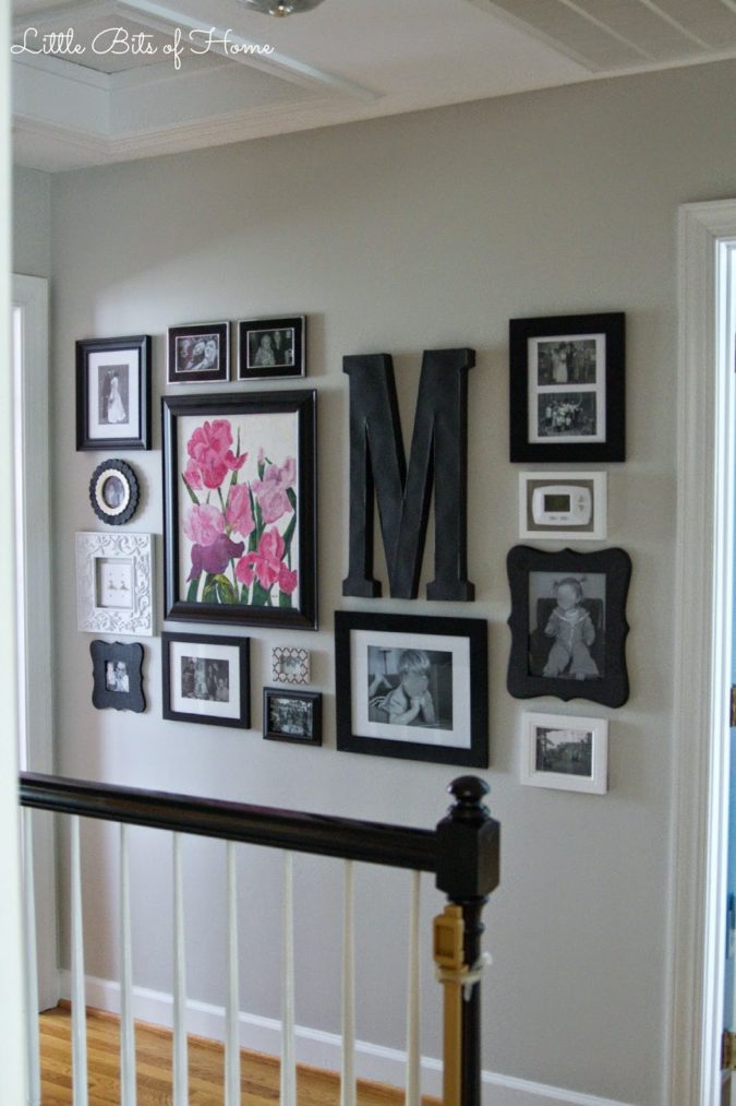 hallway decor Pictorial Art Work gallery wall 8 Trendy Hallway Decor Ideas to Revamp Your Home - 10