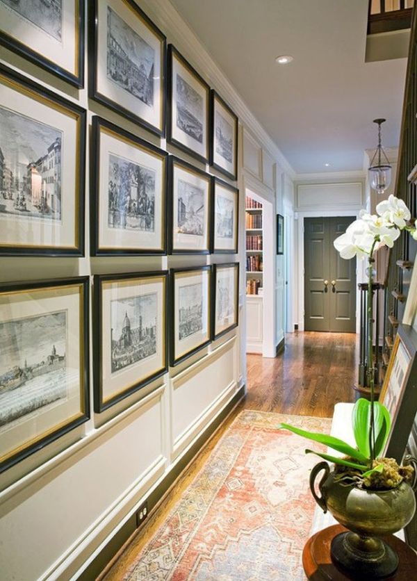 hallway decor pictures wall 8 Trendy Hallway Decor Ideas to Revamp Your Home - 5