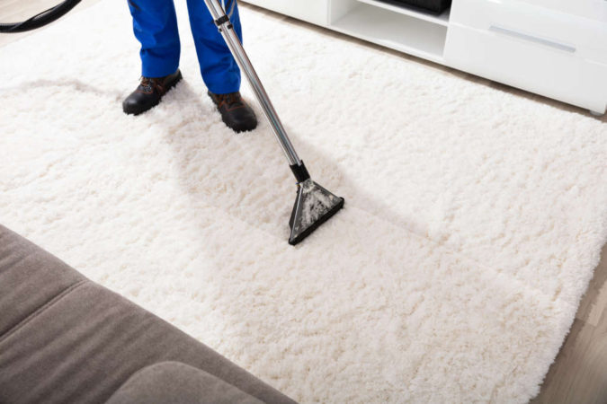 home cleaning rug 10 Ways to Keep Your Home Smelling Clean and Fresh - 4