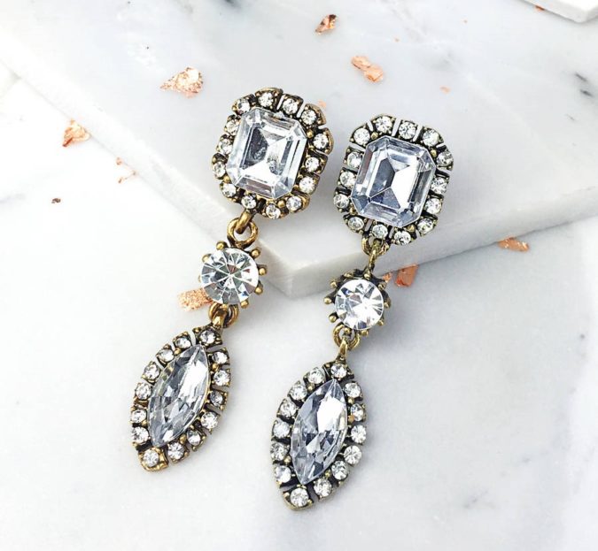 jewelry Chandelier Earrings 2 +30 Hottest Jewelry Trends to Follow - 21