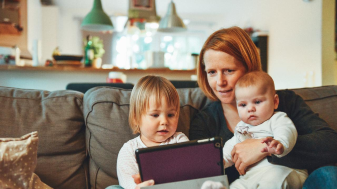Why Netflix Gift Card Is The Perfect Gift 5 tablet mother and sons watching Why Netflix Gift Card Is The Perfect Gift - 5