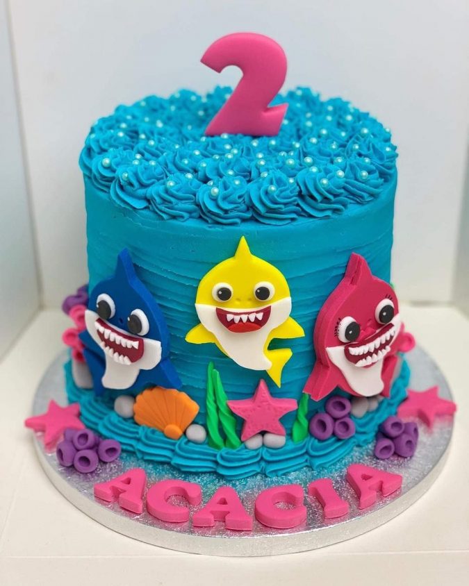 Baby-shark-cake-675x844 Top 20 Most Delicious and Popular Cakes in the USA