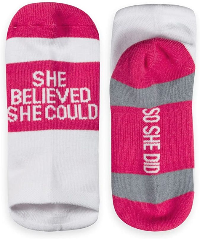 Inspirational Running Socks 10 Motivational Gifts for Friends Who Need a Present - 11